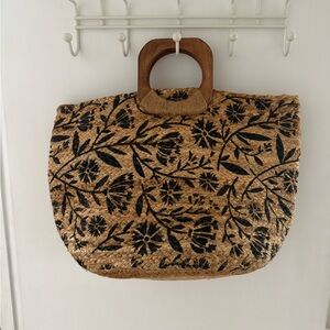 Antik Kraft Dominique Jute Tote Bag